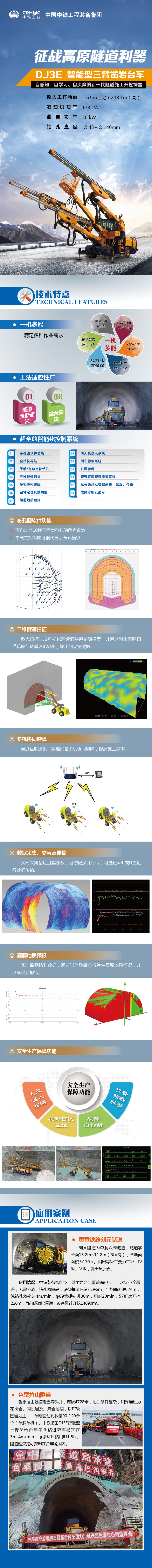 全電腦三臂鑿巖臺(tái)車