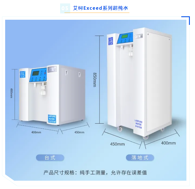 純水維護丨疾控中心驗收滿分！艾柯Exceed系列超純水機獲高度認可插圖6